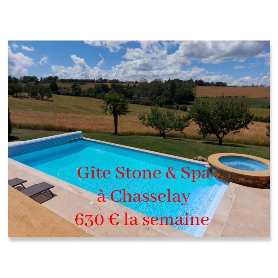Gite Stone & Spa Chasselay Exteriör bild