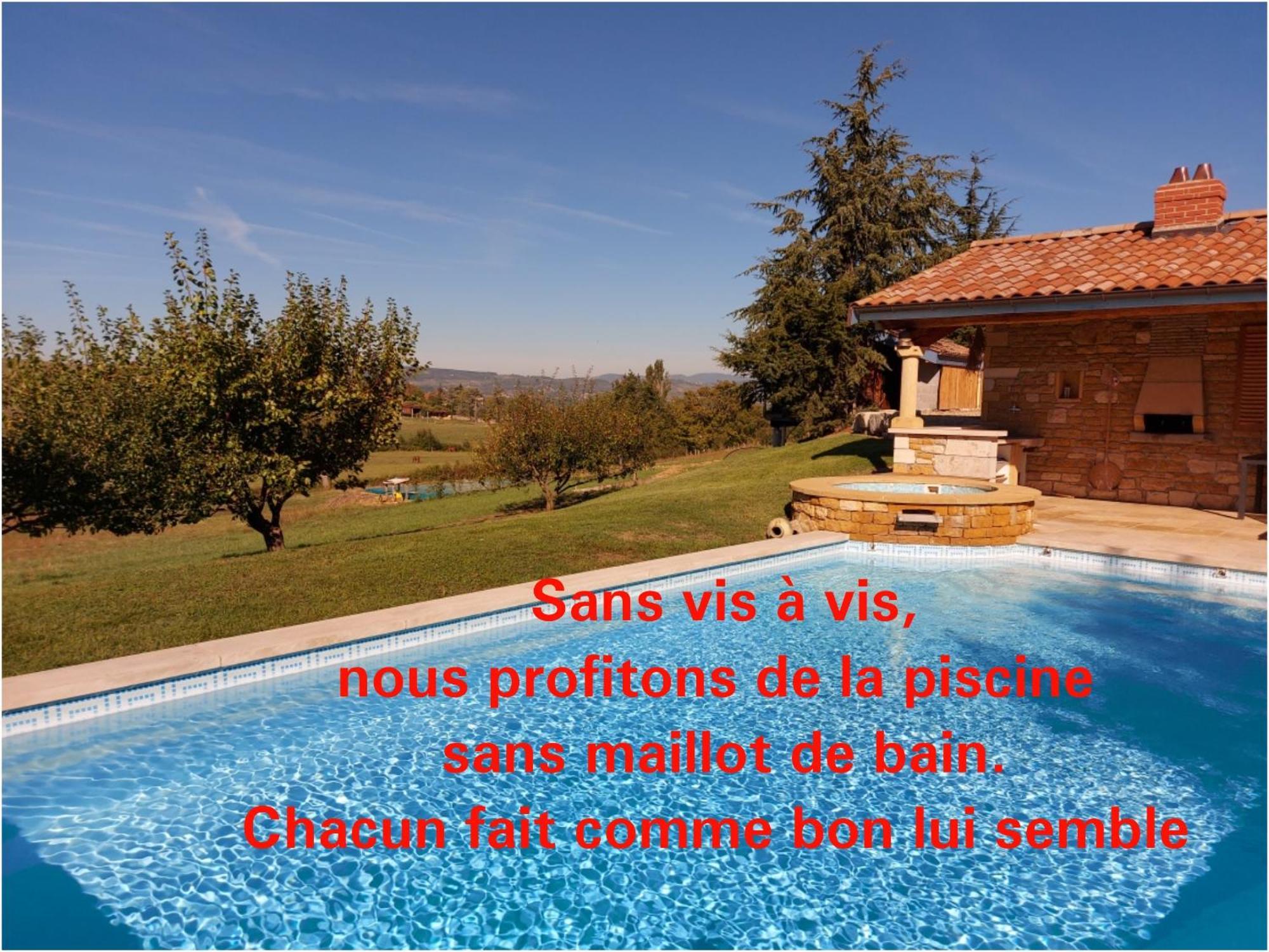 Gite Stone & Spa Chasselay Exteriör bild